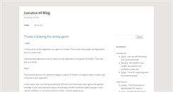 Desktop Screenshot of blog.locut.us